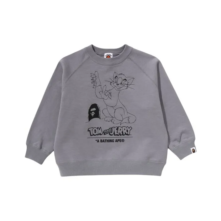 A BATHING APE x Том и Джерри Свитшот SS25 Детский
