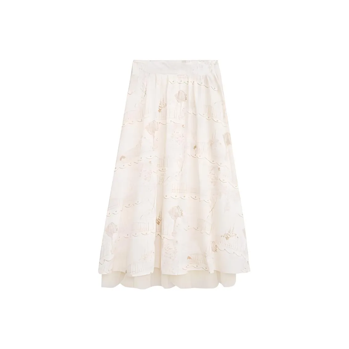 ZIHAN Повседневный Длинный Юбка Женские