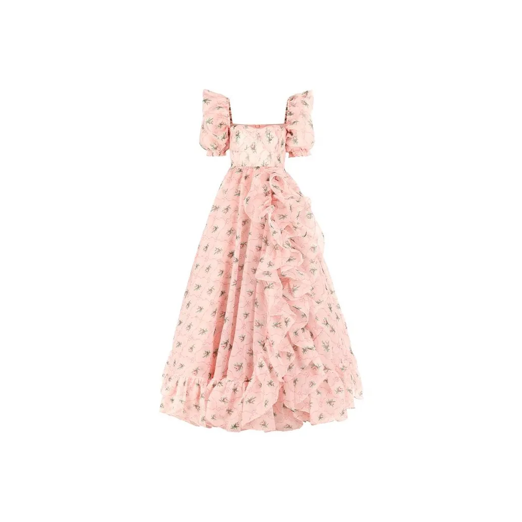 Selkie Collection FW23 Evening Dress Women's Pink