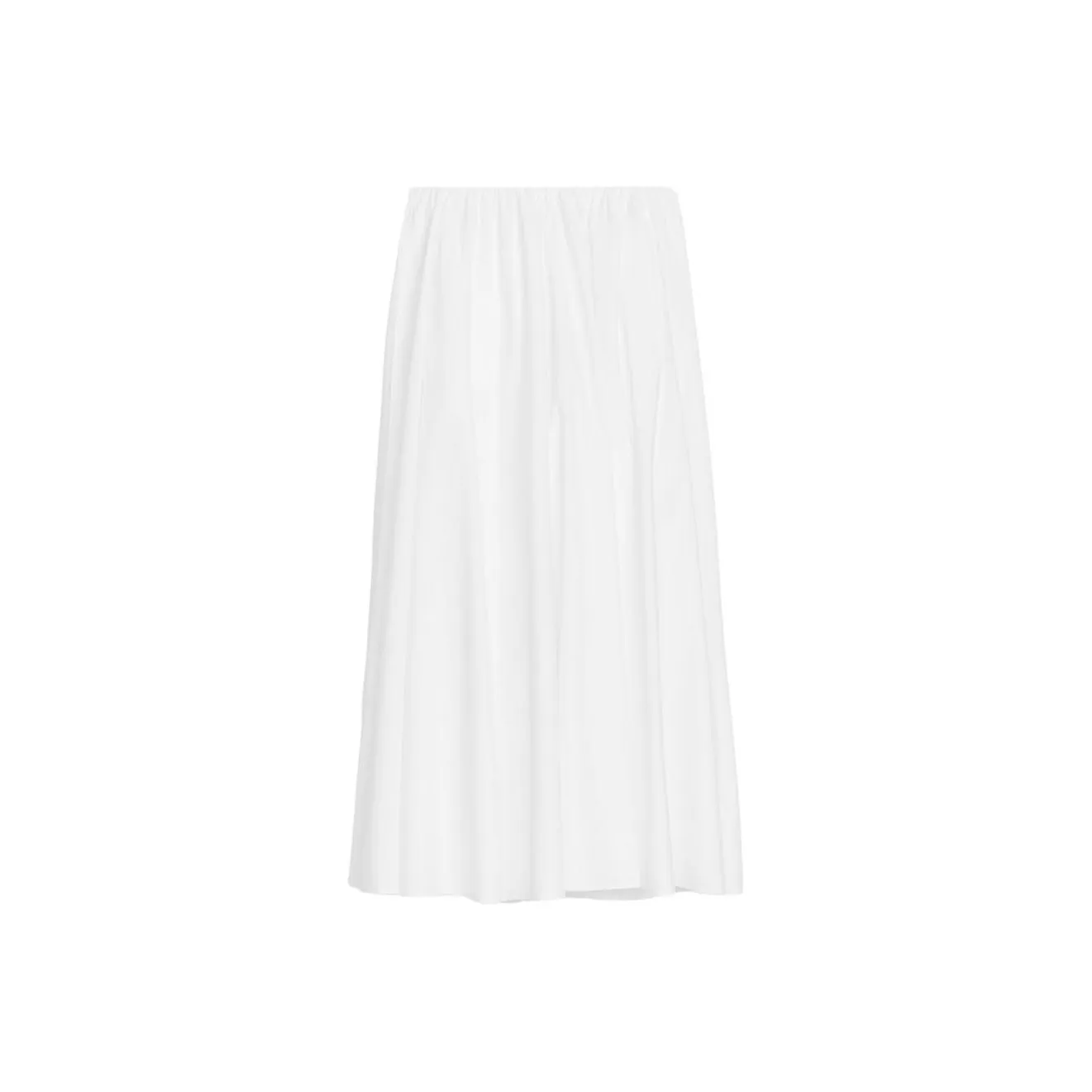 ARKET Повседневный Длинный Юбка Женская Белая