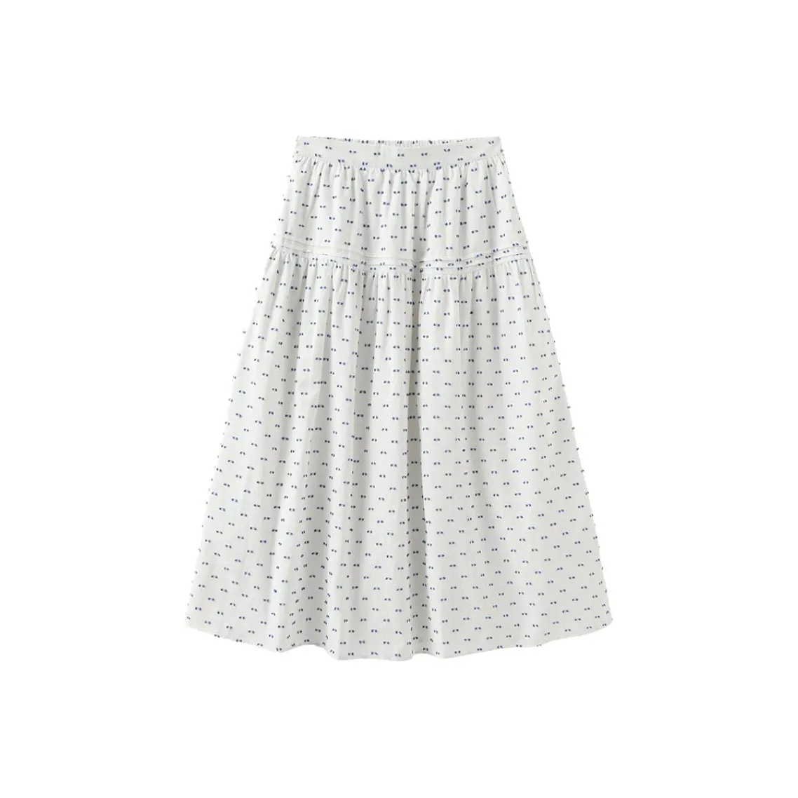 CUBIC Casual Long Skirt Women's White