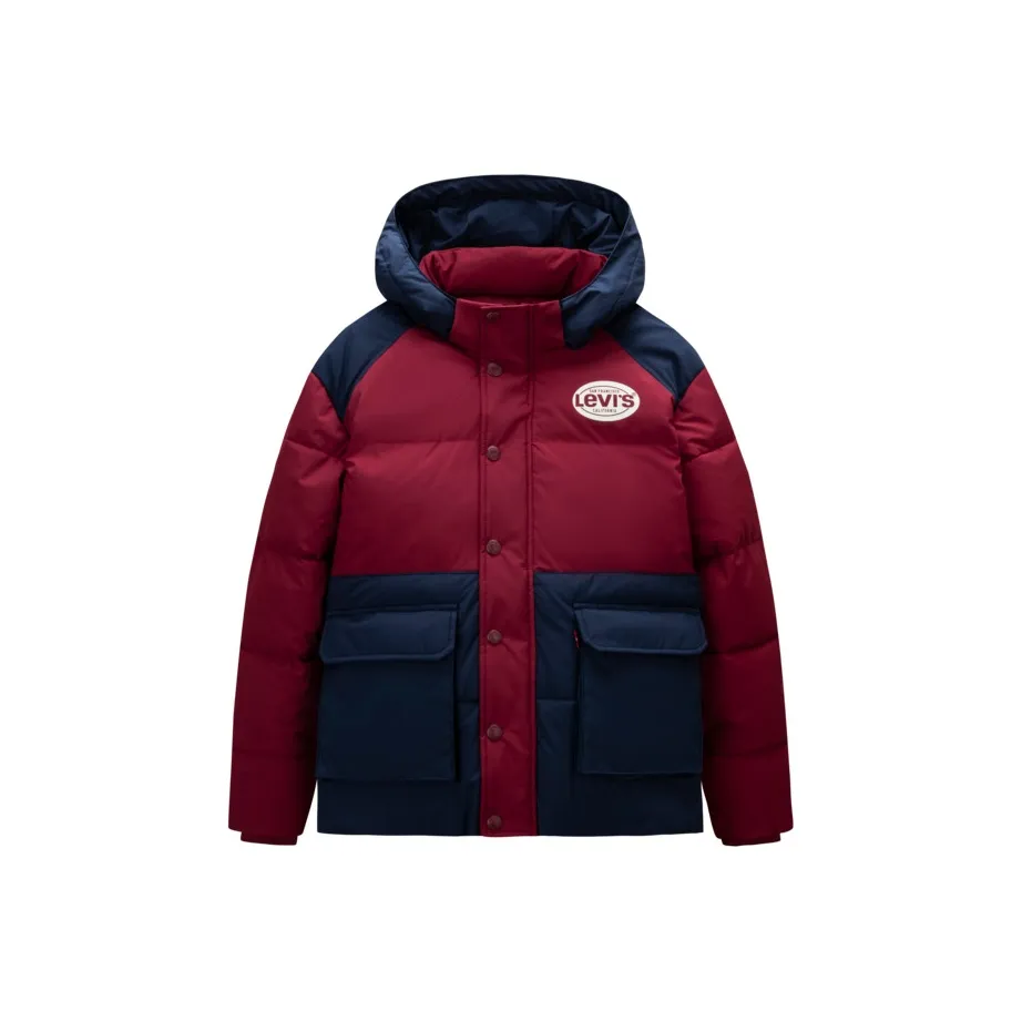 Levi's Термическая Пуховая Куртка Herb Red Подростки