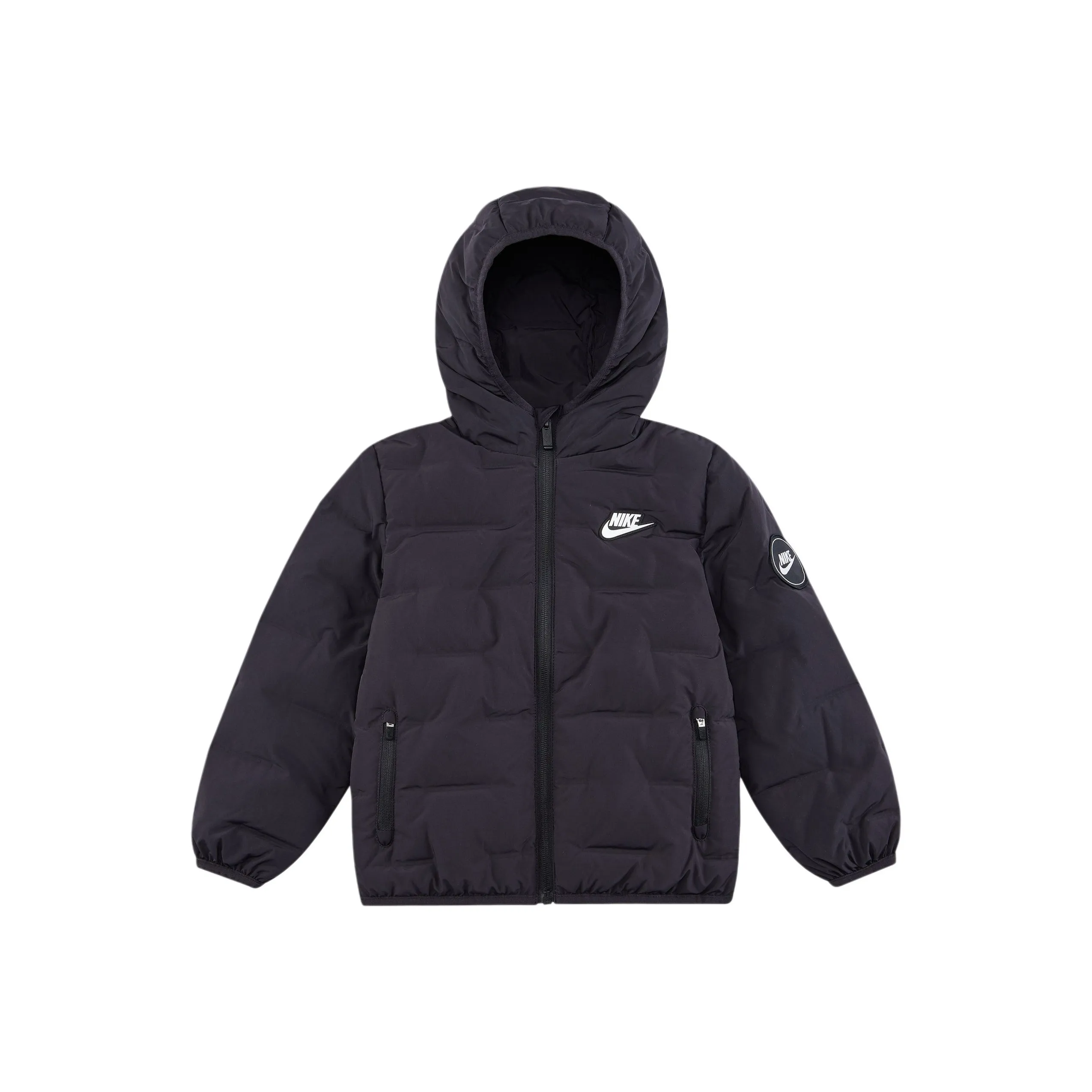 Nike Пуховик Черный для детей 3-7 лет
