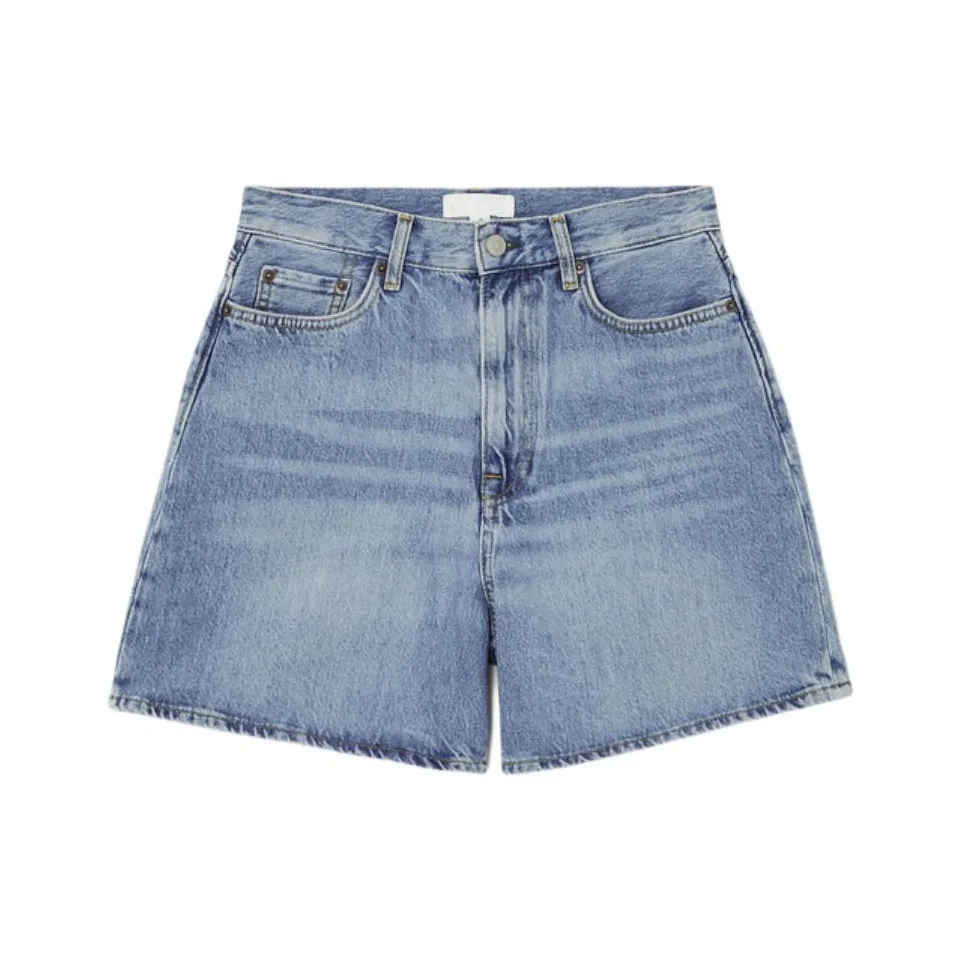 COS Denim Shorts Women's Light Blue