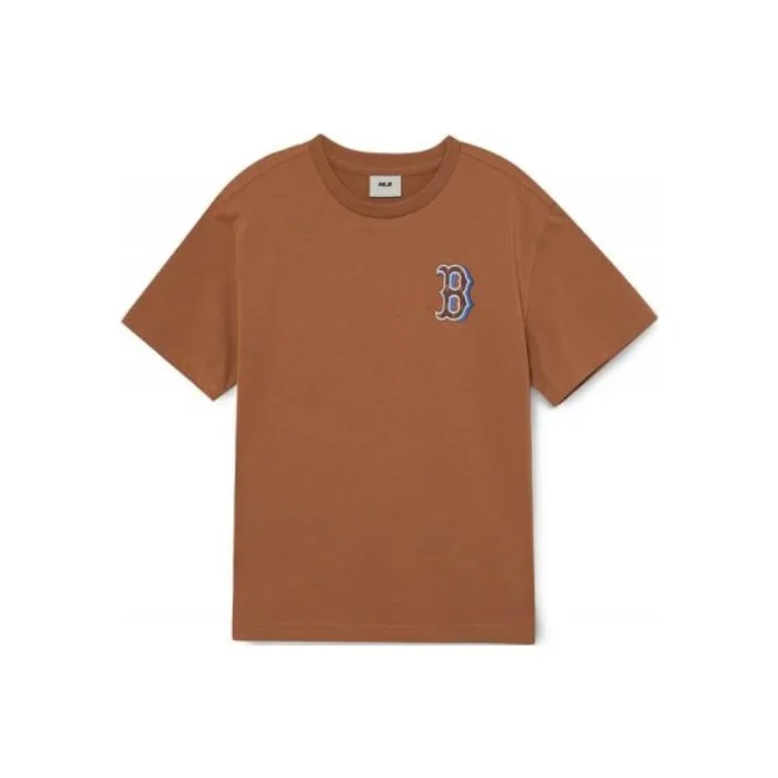 Mlb Base Logo T-Shirt Boston Red Sox Песочный Детский