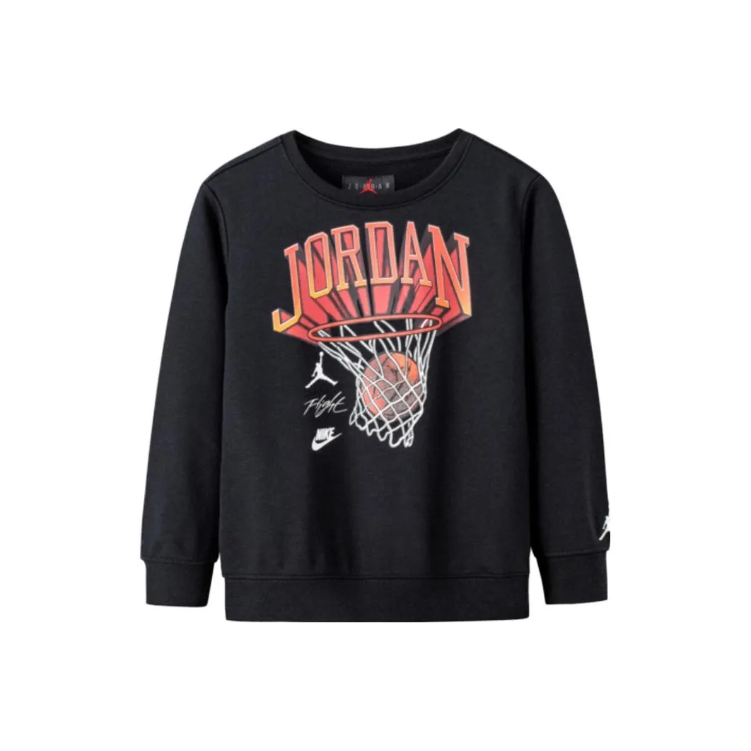 Джордан Свитшот Глубокий Черный Детский