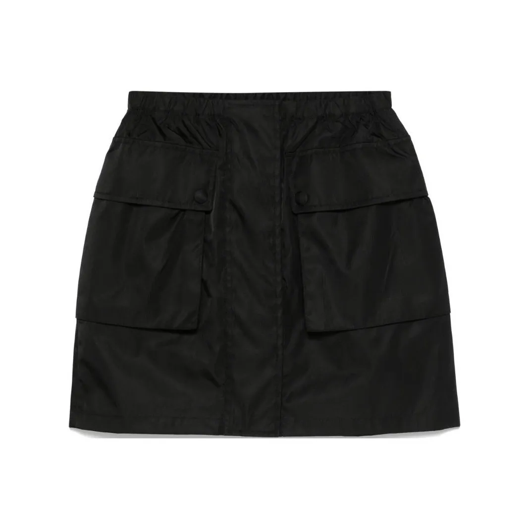 PRADA Logo Plaque Mini Skirt