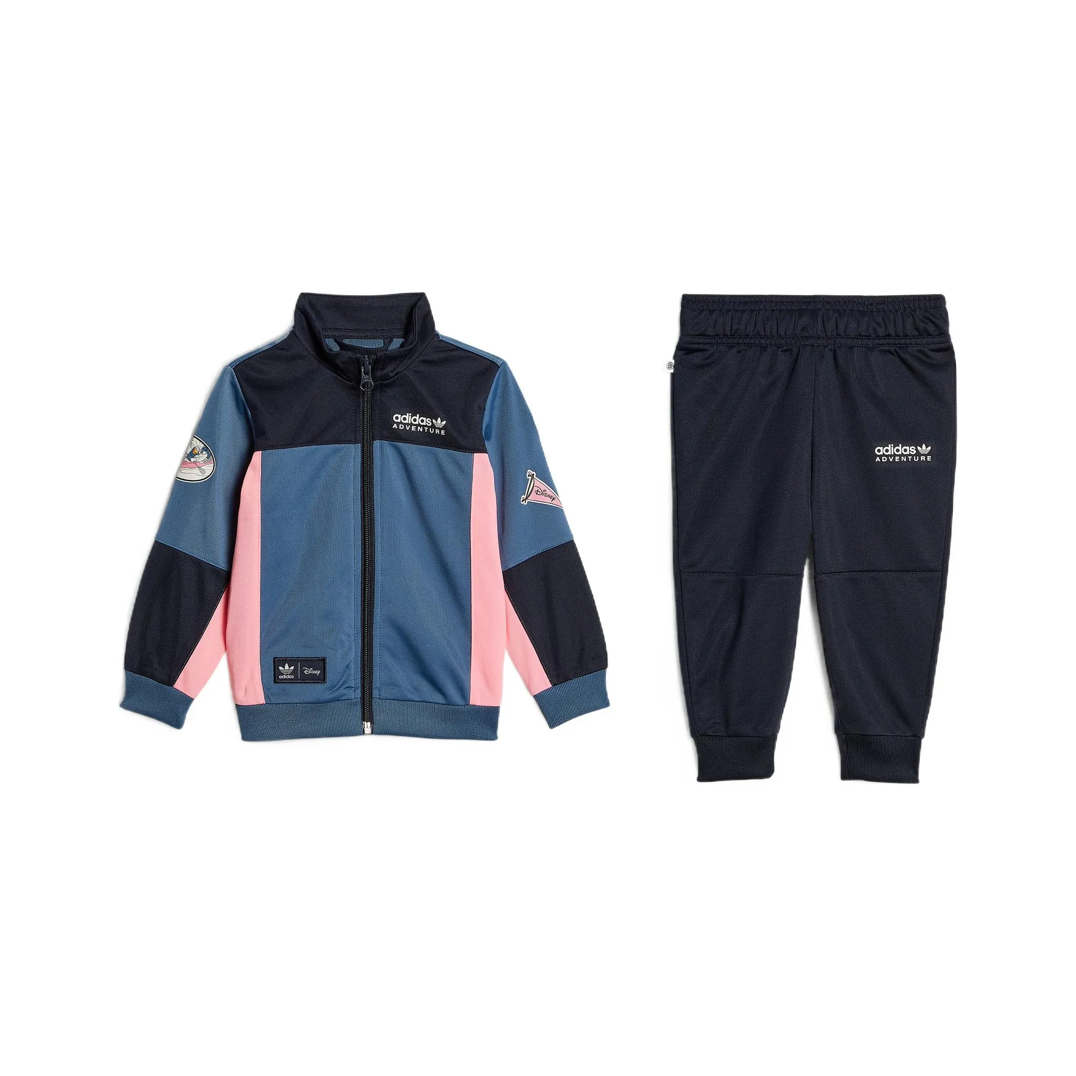 Adidas Originals Повседневная спортивная одежда DISNEY MICKEY AND FRIENDS Синий+Черный Для детей 3-7 лет