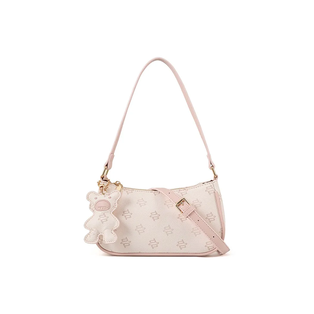 Vigno Сумка через плечо из синтетической кожи обычная женская розовая