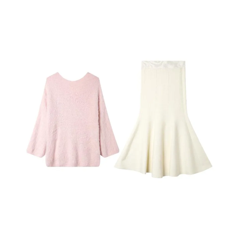 Incolore Комплект с юбкой Женские Розовый