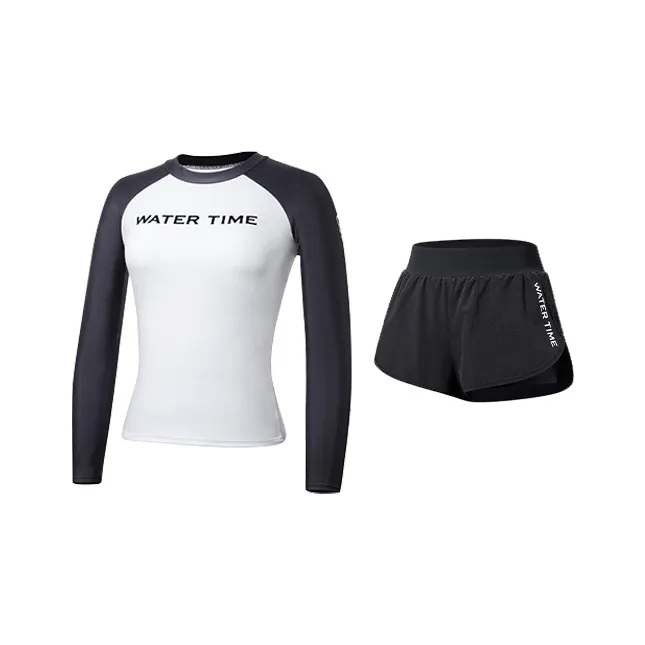 Watertime Черно-белая панда Женские Двухкомпонентные Купальники