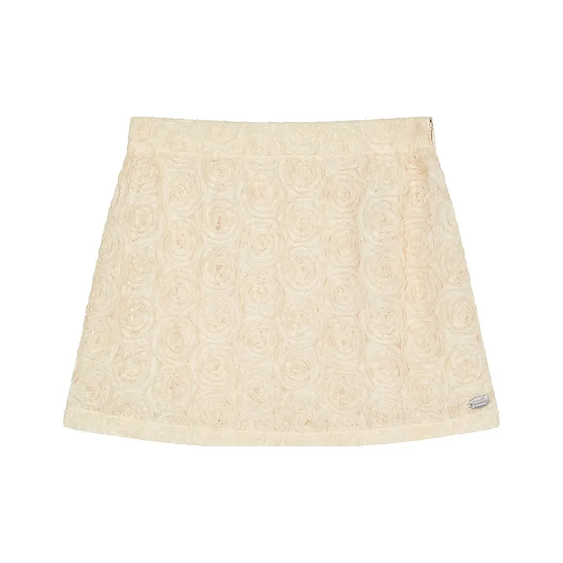 Teenie Weenie Casual Short Skirts Women's Ivory White