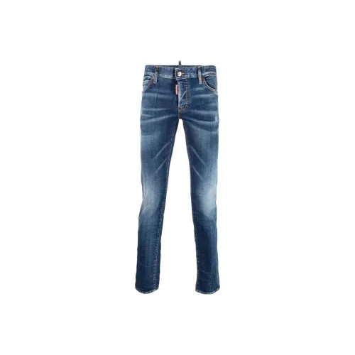 DSQUARED 2 Мужские джинсы синие