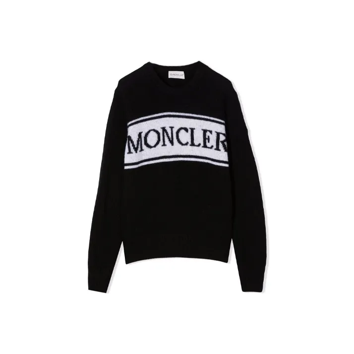 Moncler Черный Kids Свитеры