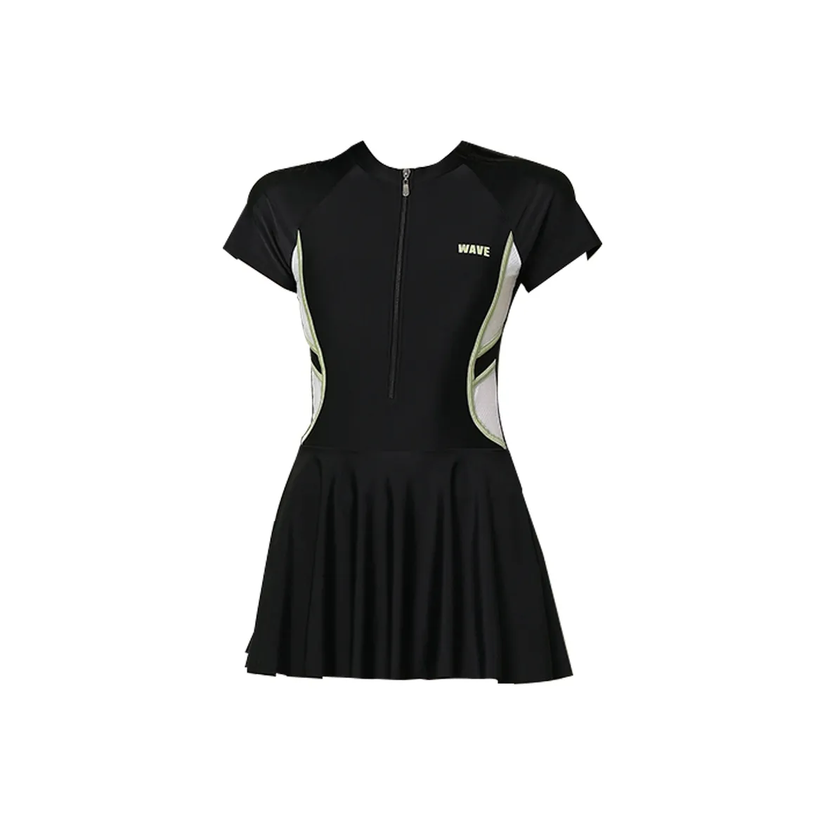 Hao Zhilang One Piece Купальник Женские Элегантный Черный