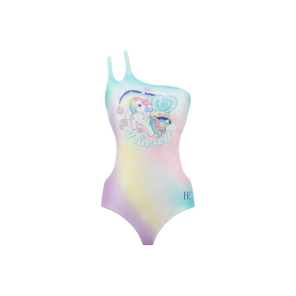 BALNEAIRE Pony Berry Co branded Model One Piece Swimsuits Women's Magic Galaxy