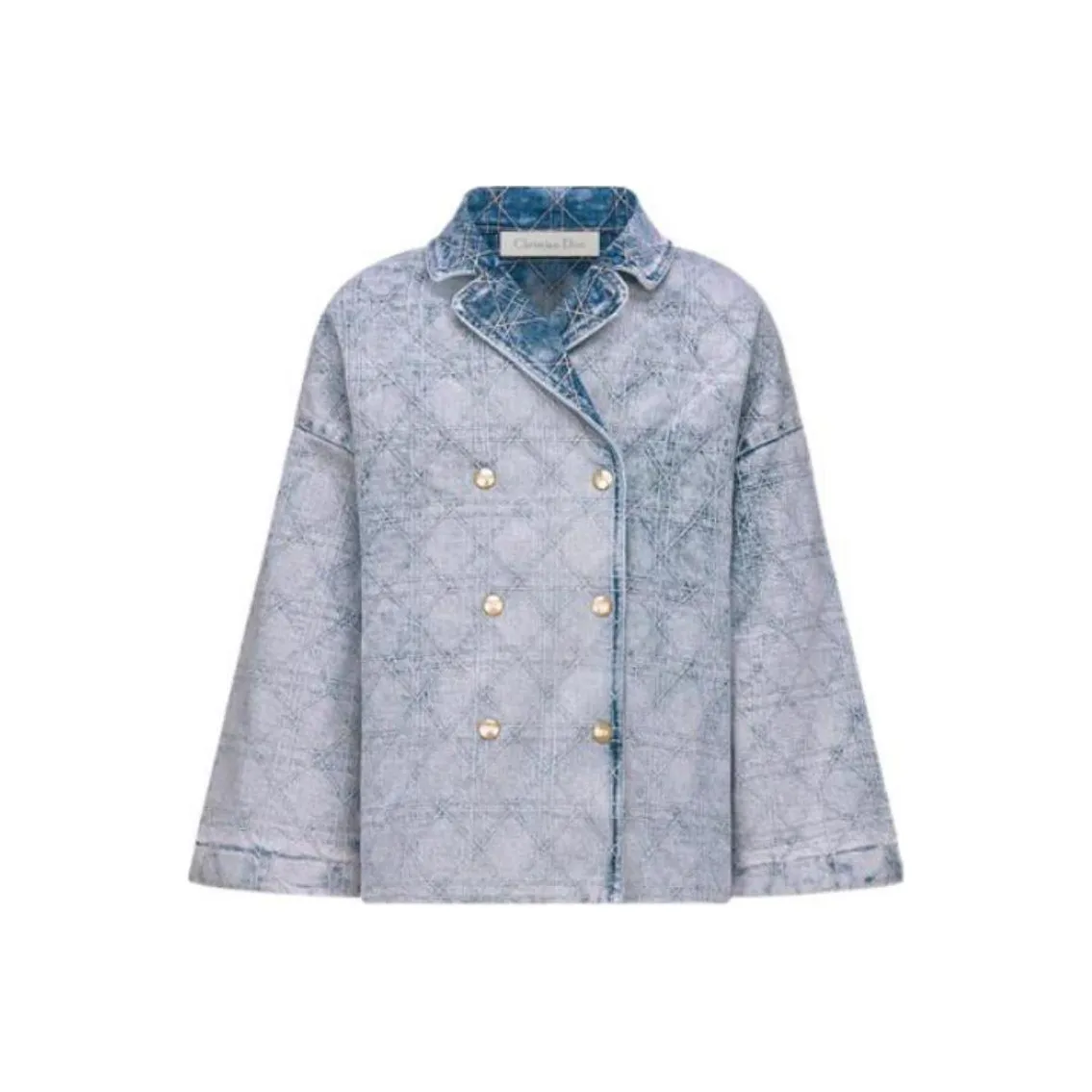 DIOR Бизнес-костюм Пальто FW22 Синий Детский