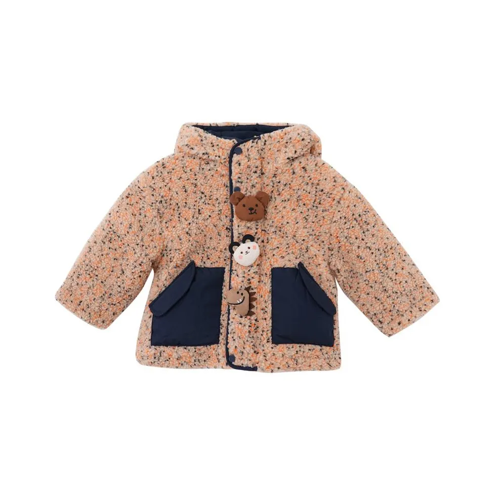 Mami Macca Хлопковый пуховик Темно-синий Children Возраст 3-7 лет