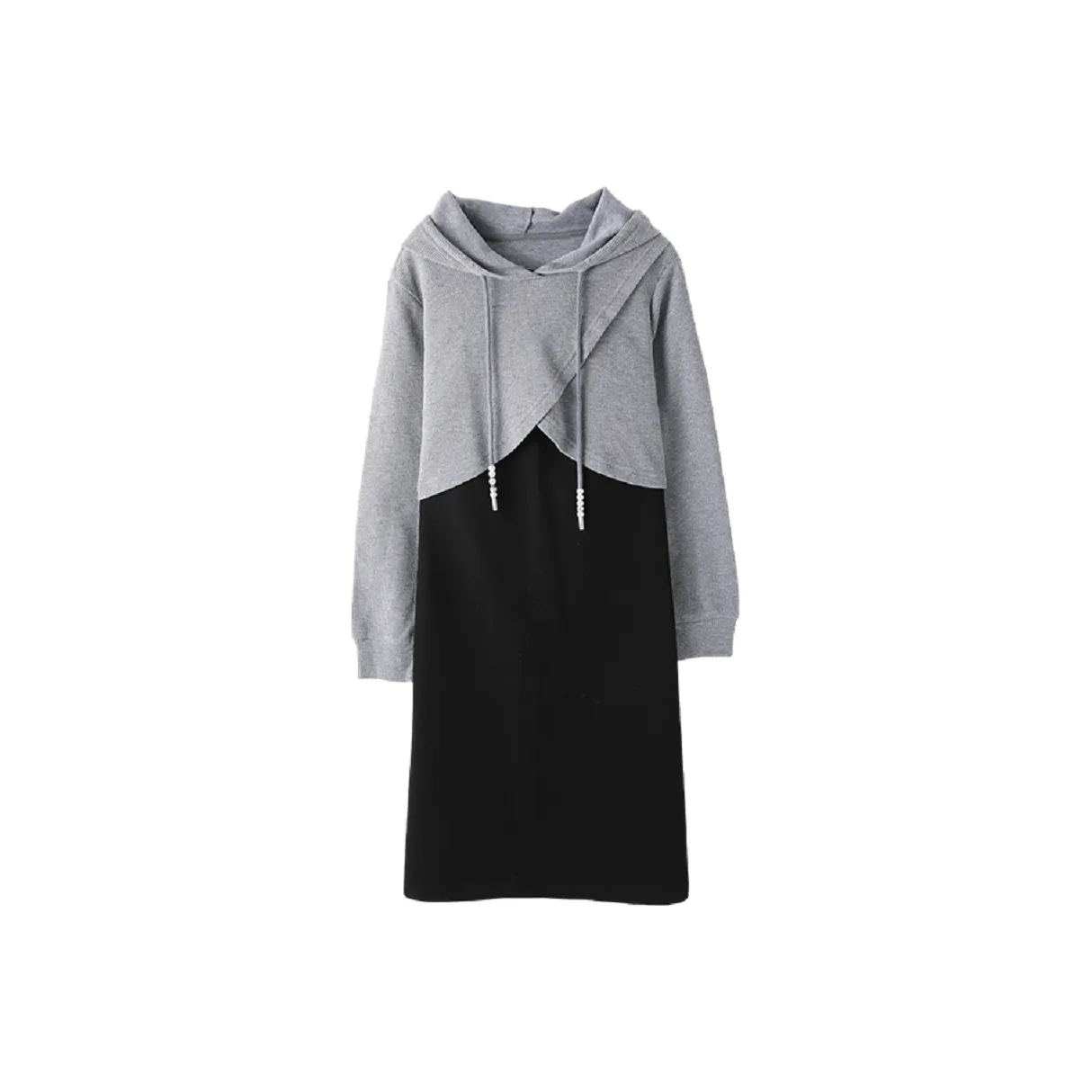 Best Shampoo Conditioner For Black Hair Skirt Set Women's Gray Top And Black Bottom