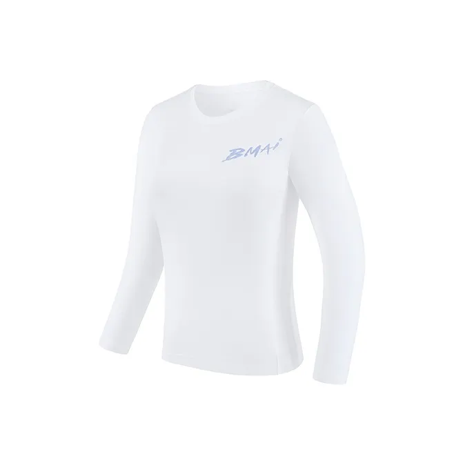 BMAI Спортивная одежда Женская Рыбка Belly Белый