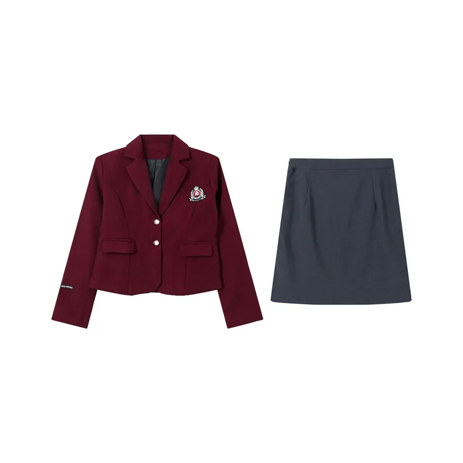 EIDOLON GRAIN Комплект с юбкой Женские Красный