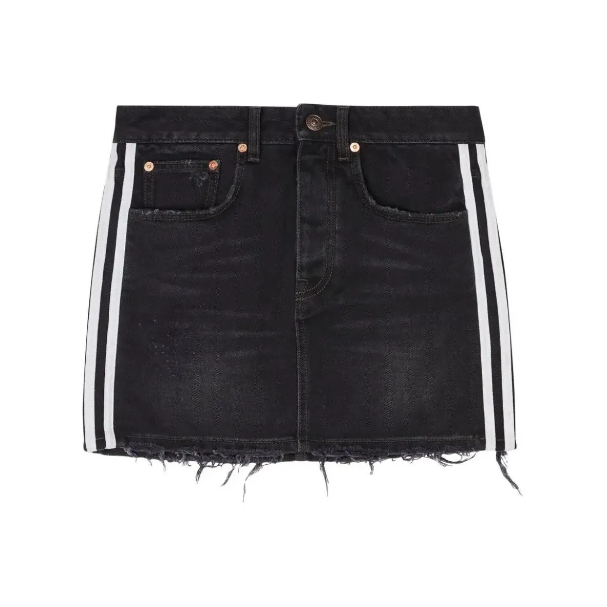 Balenciaga x Adidas Originals Casual Short Skirts Women's Black