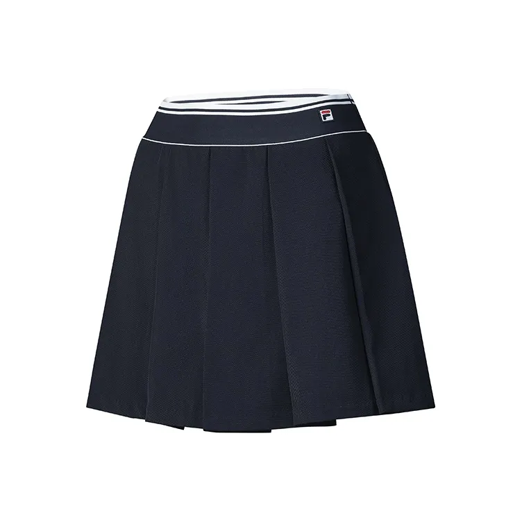 FILA Теннис Повседневные Короткие Юбки Женские Королевский Синий