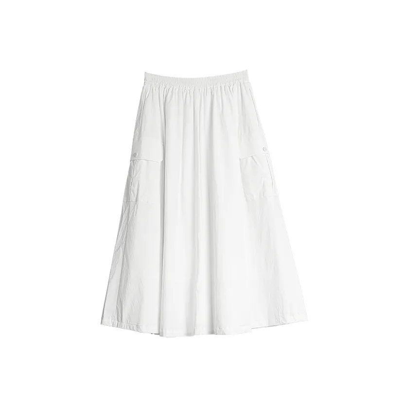ELLE Юбка UNIQUE A Линия Юбка Женская Белая
