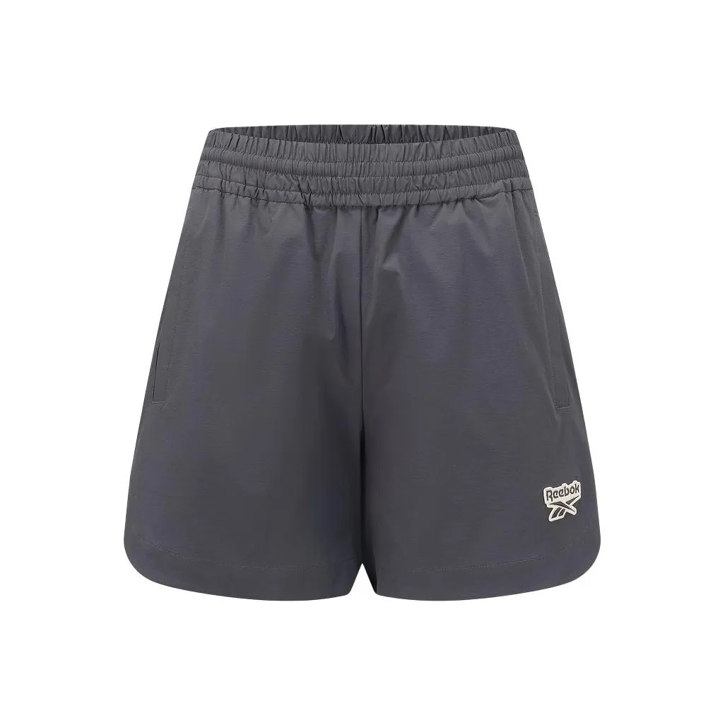 Reebok совместные спортивные шорты женские цвет угольно-черный