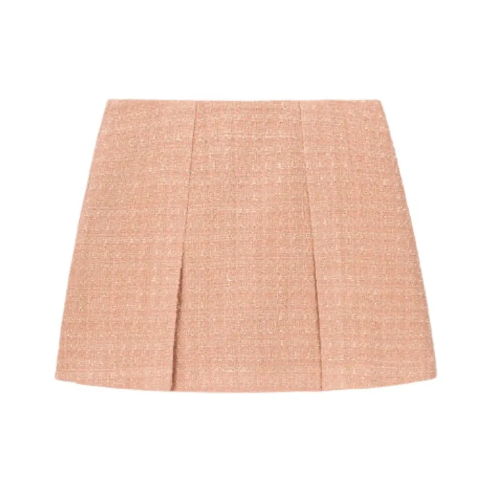 BEBE Повседневные короткие юбки женские оранжевого цвета