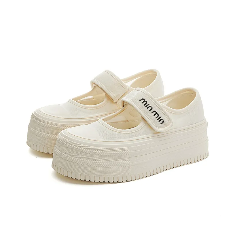 Chibang Платформа Туфли Мэри Джейн 6 см Женские