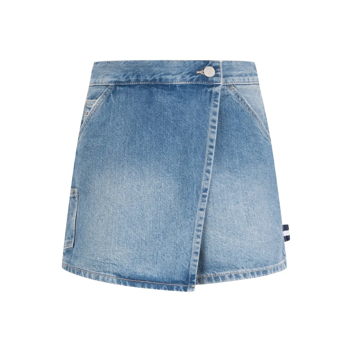 Tommy Hilfiger Джинсовые шорты Женские Джинсовый синий