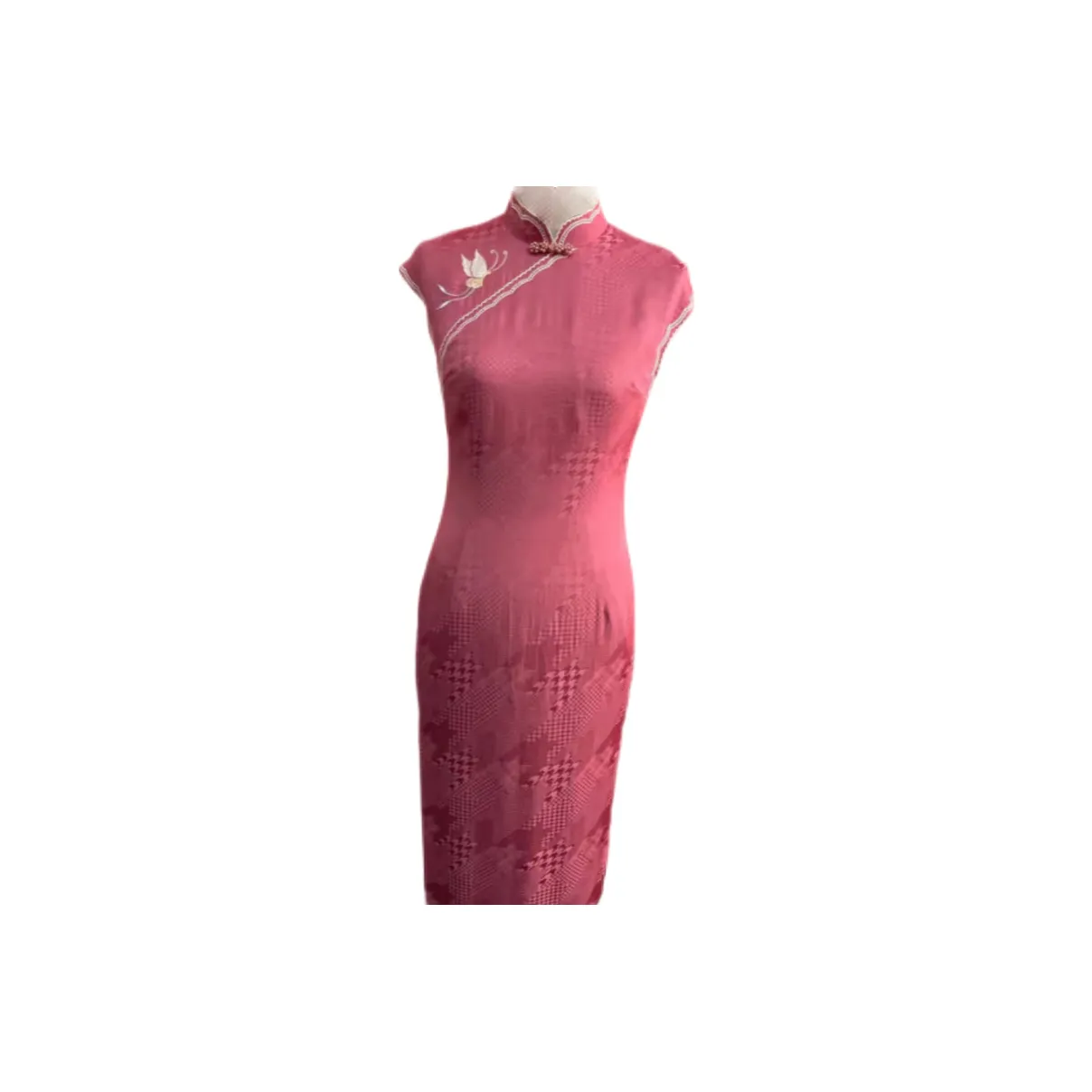 Shimiko Cheongsams Women's Pink Love Butterfly