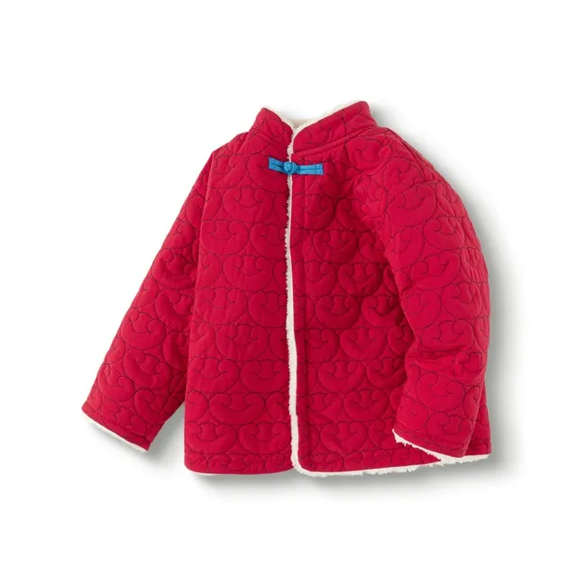 Balabala Хлопковый пуховик Красный для детей 3-7 лет
