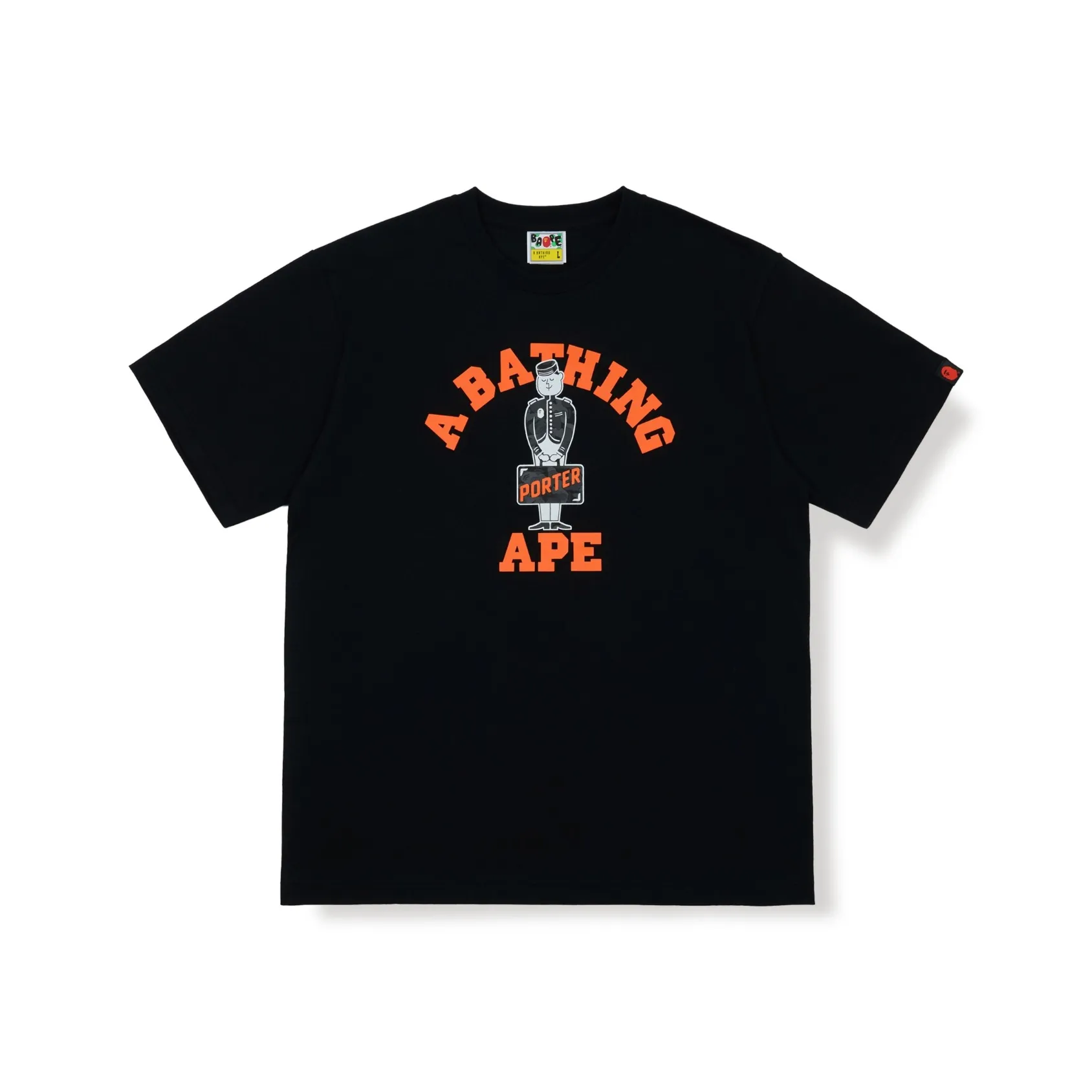 A BATHING APE PORTER Collaboration T-Shirt Унисекс