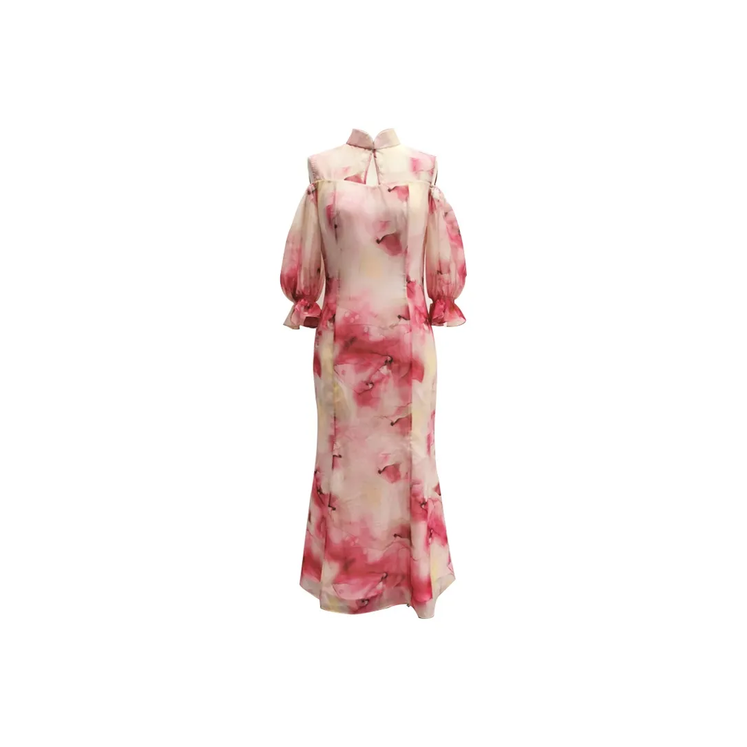 Shimiko Cheongsams Women's Misty Rain Whisper