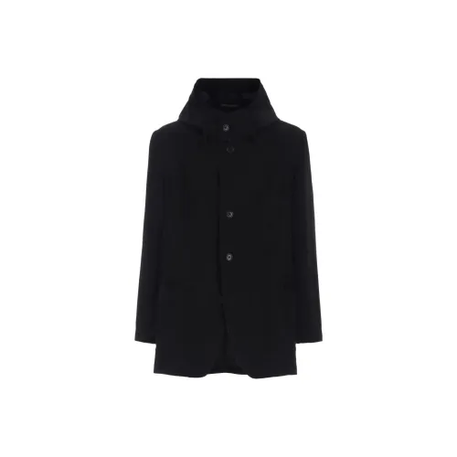 Yohji Yamamoto Черная Мужская Куртка