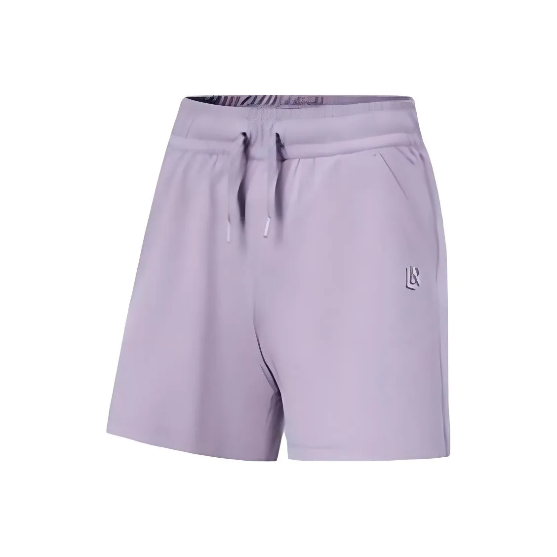 LiNing Fitness Series Sports Shorts Women's Ludian Purple