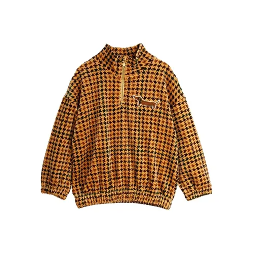MINI RODINI Желтый Детский Свитшот