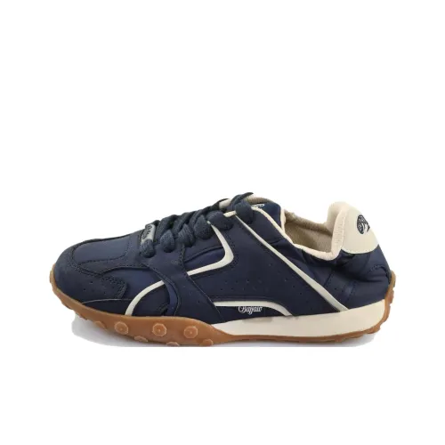 Buffalo Кроссовки для скейтбординга Low Top Морской синий Унисекс