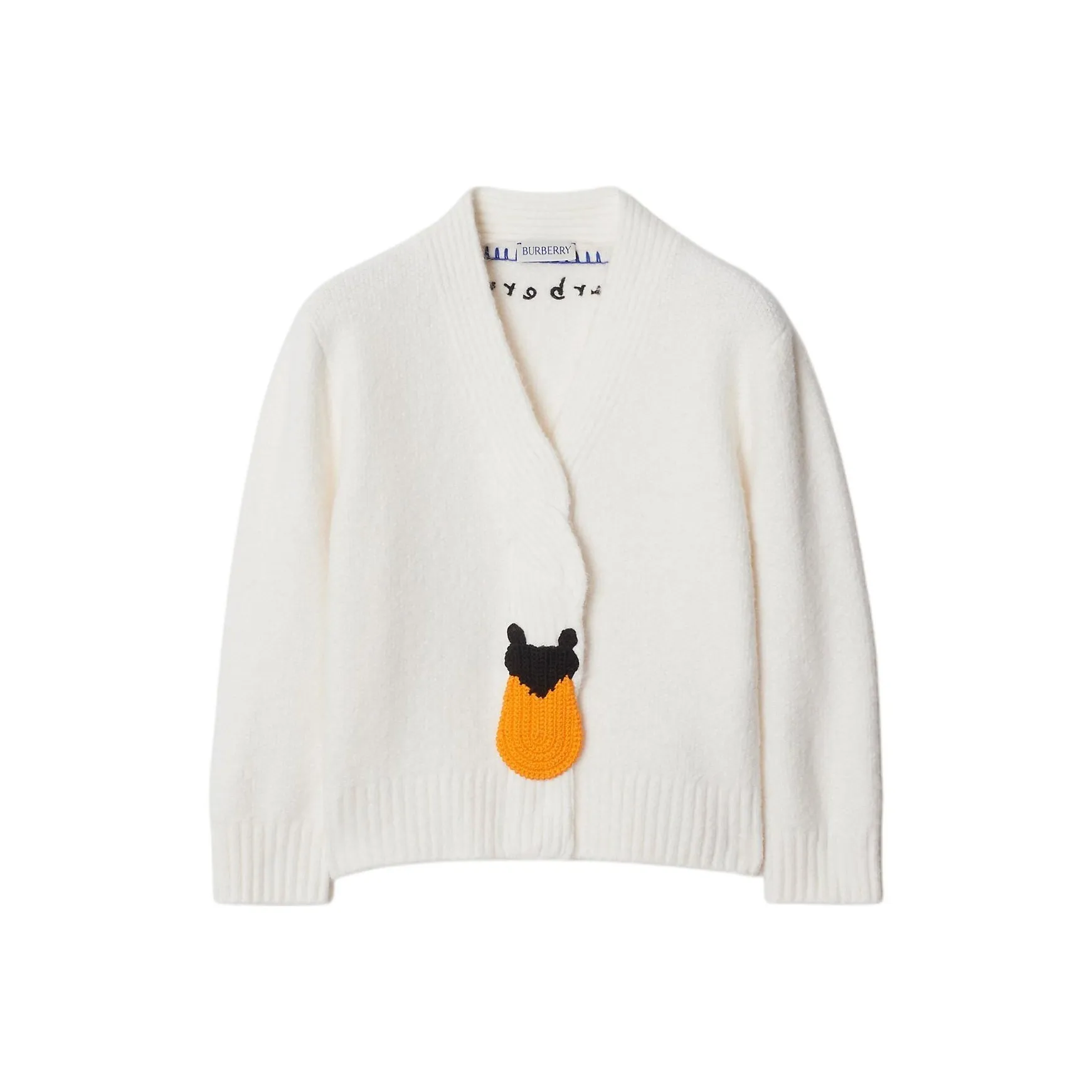 Burberry Куртки и Пальто Осенний Зимний 2024 Слоновая кость Детский