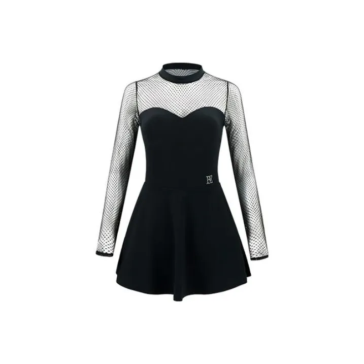 BALNEAIRE Little Black Dress Swim Dresses & Skirts Women's Night Black