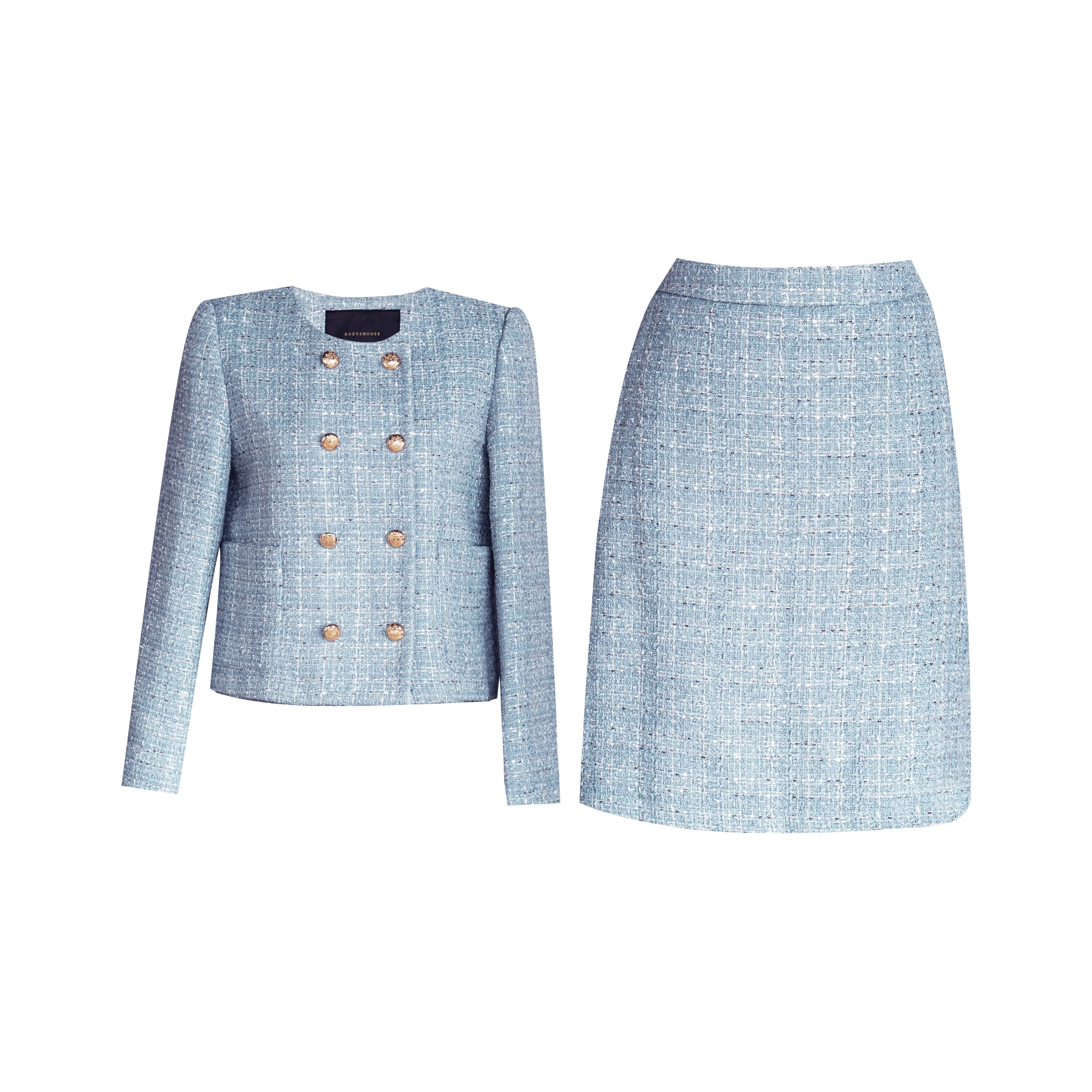 ROEYSHOUSE Комплект с юбкой Женские Синий