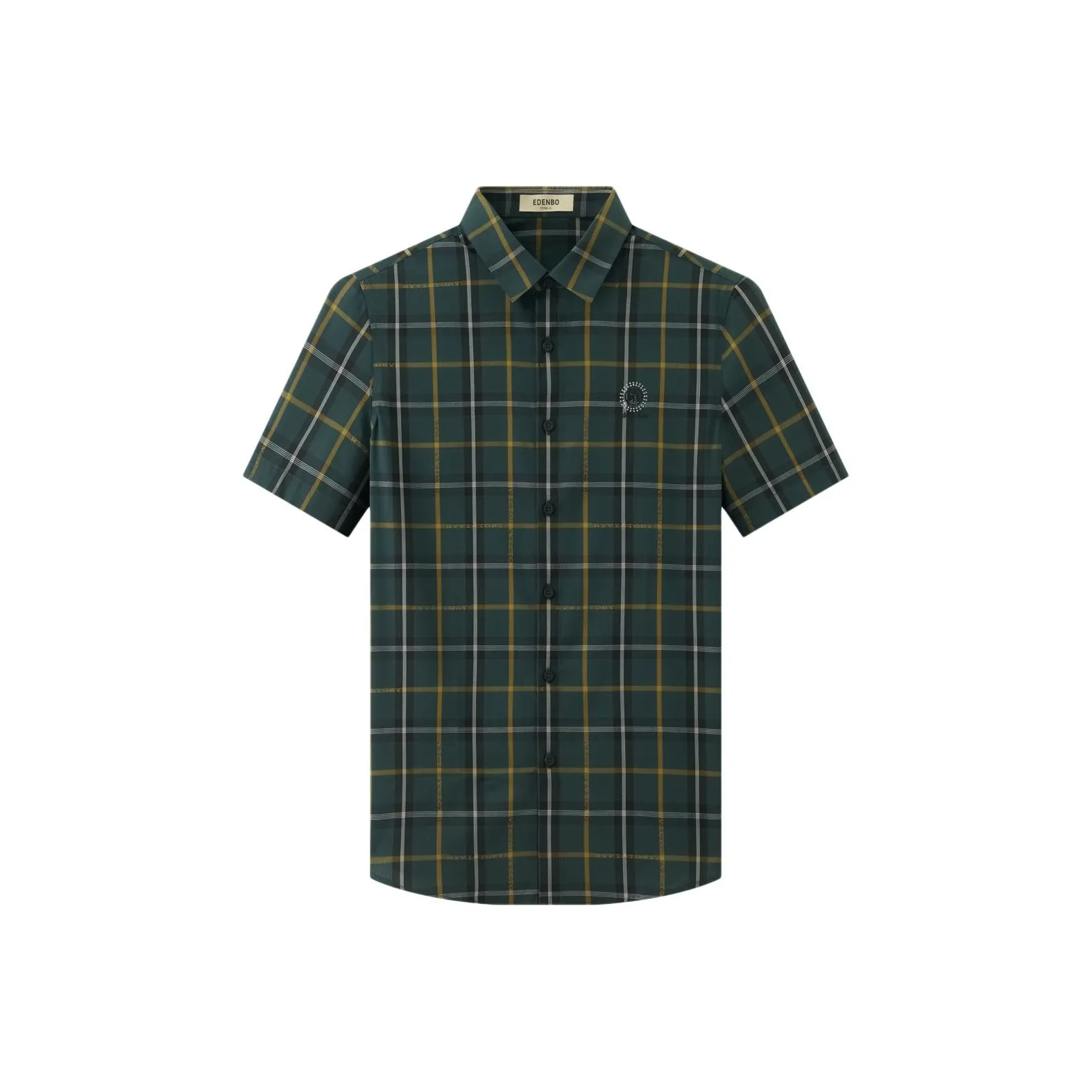 EDENBO Бирюзовый Мужские Рубашки