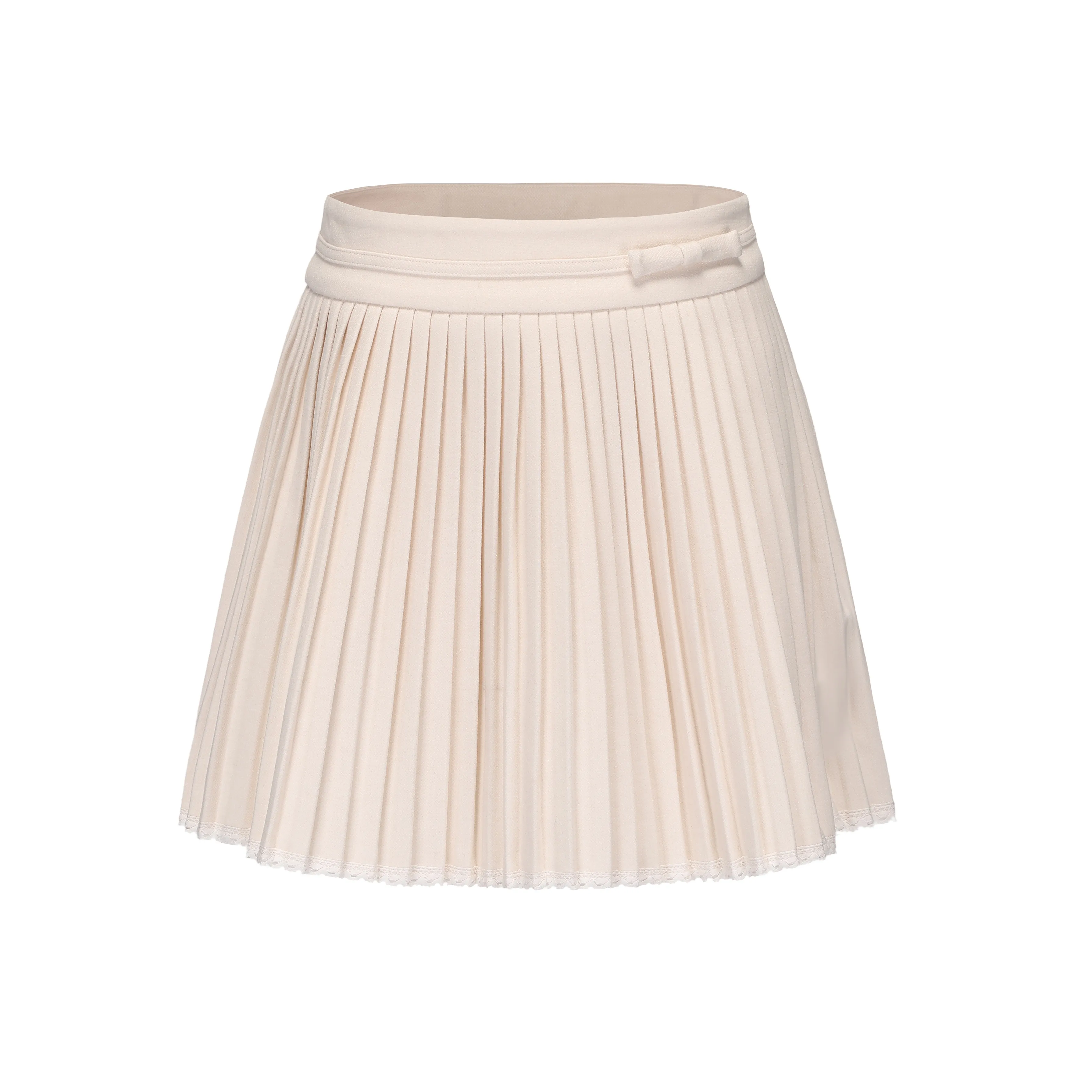 CHIWAWAMEME Повседневные короткие юбки женские кремово-бежевые