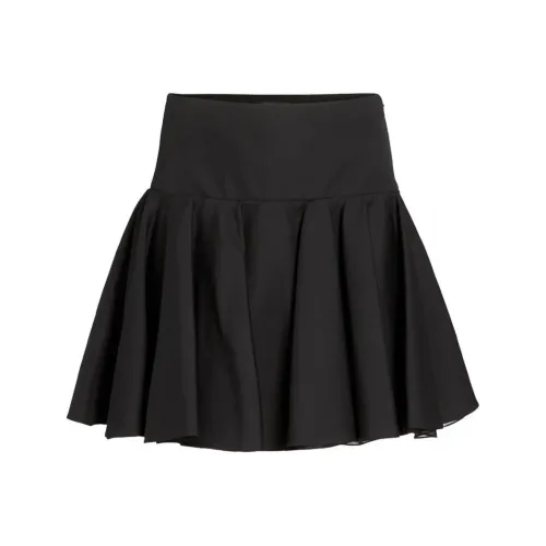 Giambattista Vall Черная Женская Повседневная Короткая Юбка