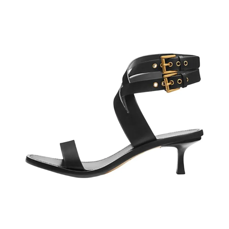 MICHAEL KORS Irene One Ремешок Сандалии 5 см Женские Черные