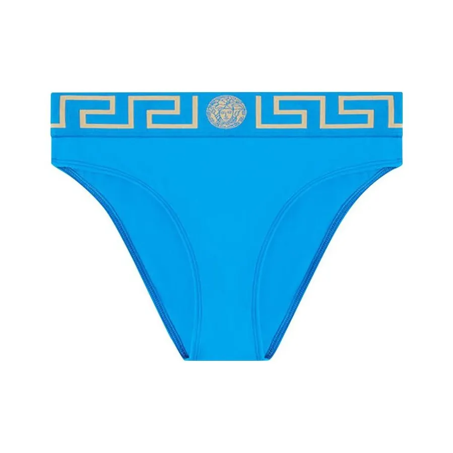 VERSACE Greca Border Bikini Brief 'Turquoise'