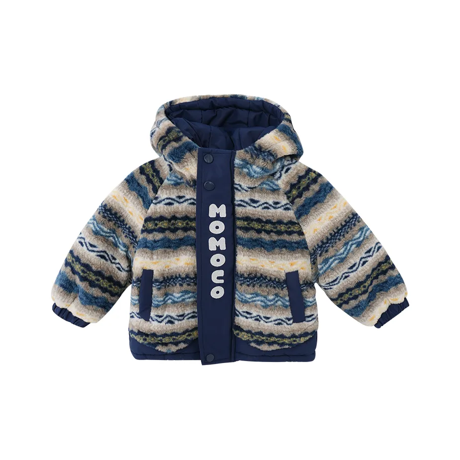 Mami Macca Хлопковый пуховик Темно-синий Children Возраст 3-7 лет