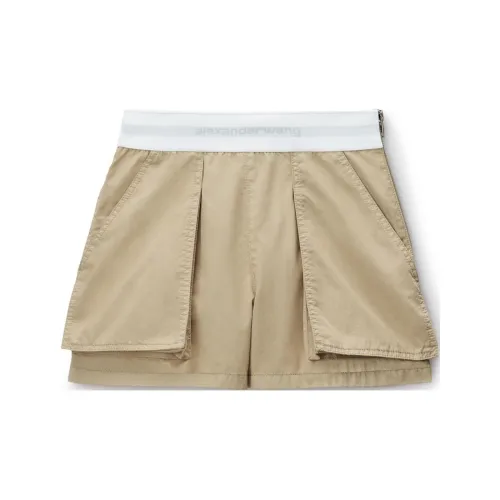 alexander wang Хаки Женские Шорты Карго